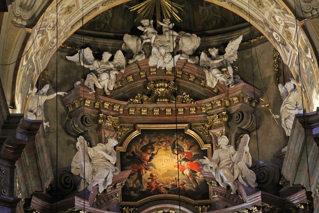 Decorations Above Main Altar